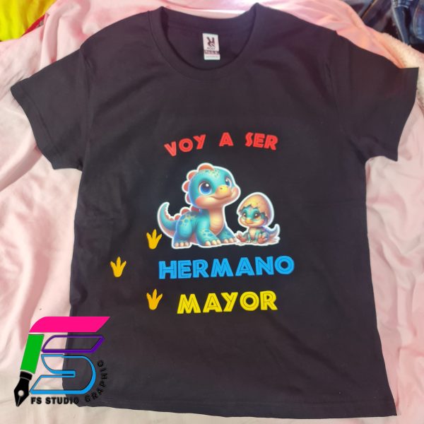 POLERA UNISEX ESTAMPADA - Imagen 2