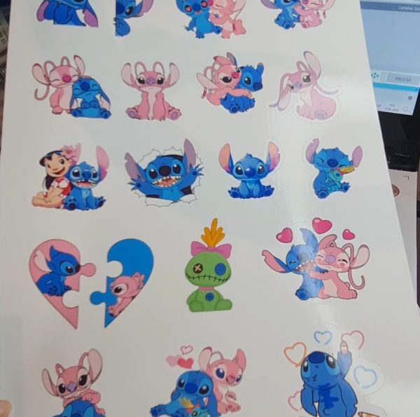 STICKERS TROQUELADOS EN HOJA A4 - Imagen 5