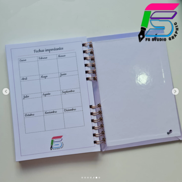 Libreta de comunicaciones / anotaciones (hojas cuadriculadas o lineales) - Imagen 4