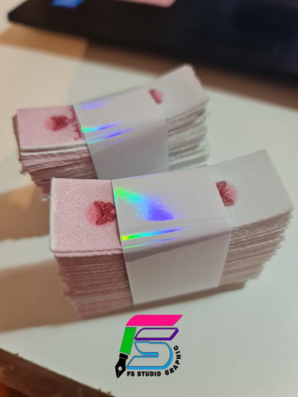 ETIQUETA DE ROPA 5,5 x 2 CM - Imagen 2