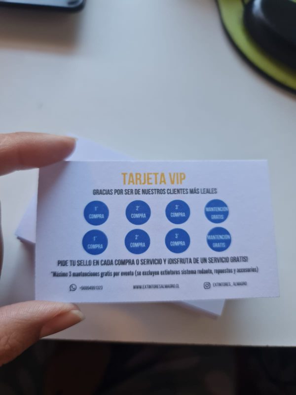 TARJETA DE FIDELIZACIÓN - Imagen 6