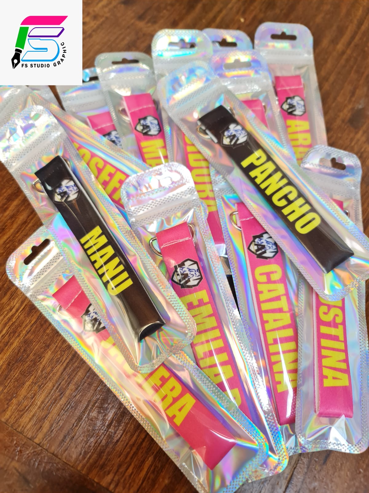 LLAVERO DE CINTA LANYARDS 2CM