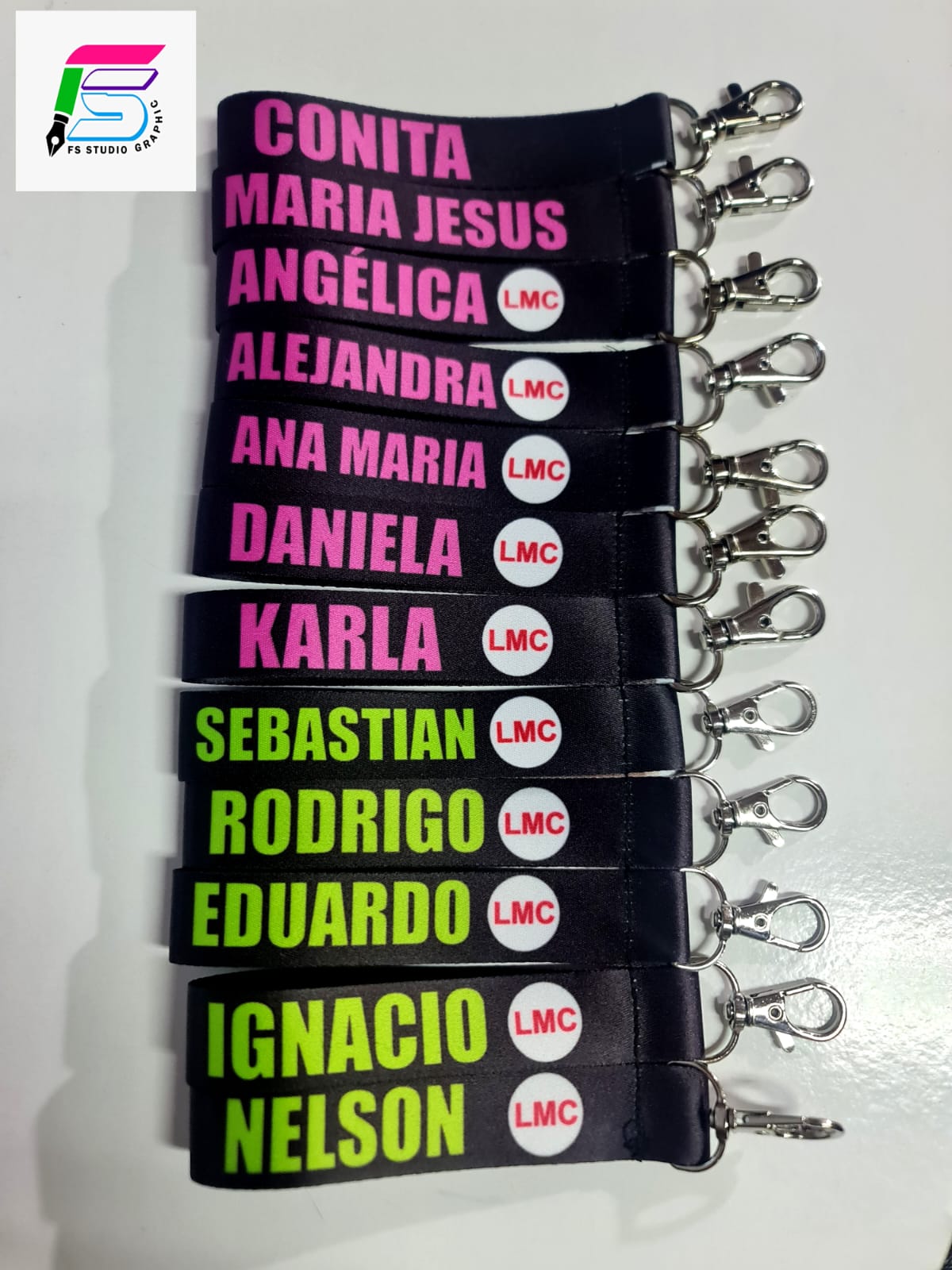 LLAVERO DE CINTA LANYARDS 2CM - Imagen 3