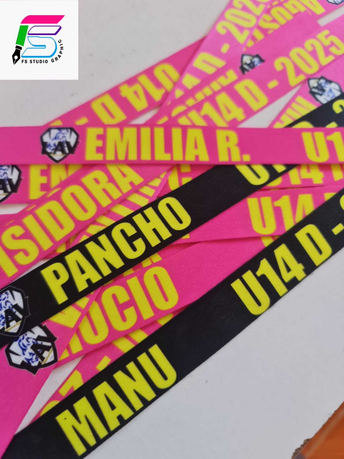 LLAVERO DE CINTA LANYARDS 2CM - Imagen 4