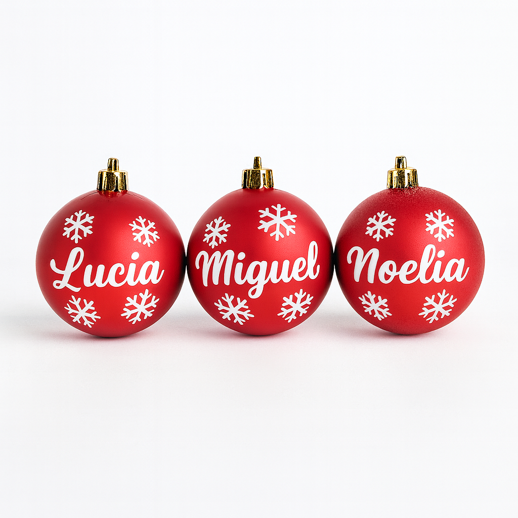 ESFERAS NAVIDEÑAS PERSONALIZADAS - Imagen 3