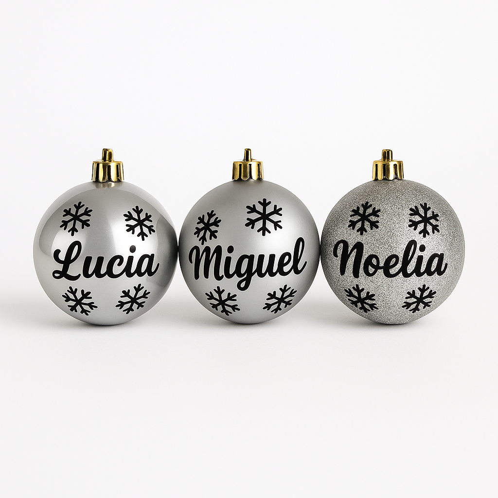 ESFERAS NAVIDEÑAS PERSONALIZADAS - Imagen 4