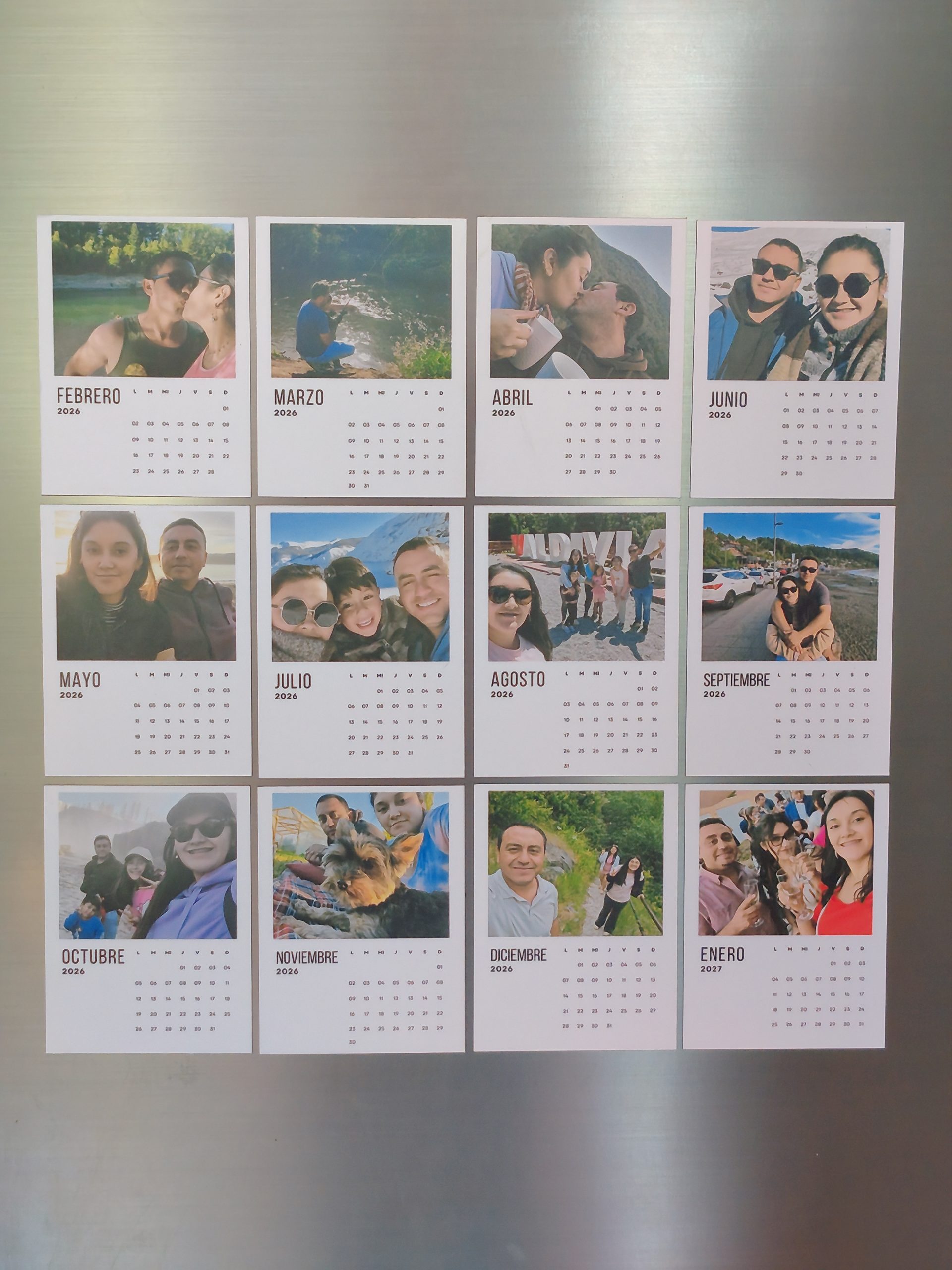 CALENDARIO IMANTADO 12 MESES 9X12 CM