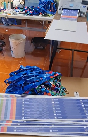 LANYARD SIMPLE 25 MM - Imagen 2